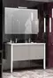 Мебель для ванной «Opadiris» Рубинно 120 серая/белая, фото №1