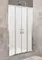 Душевая дверь «Belbagno» UNIQUE-BF-2-170/200-M-Cr 170/190 матовая/хром, фото №1