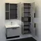 Мебель для ванной подвесная «Comforty» Франкфурт 60 бетон светлый, картинка №2