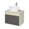 Мебель для ванной подвесная «Aquaton» Лофт Урбан 65 графит/дуб орегон, картинка №6
