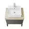 Мебель для ванной подвесная «Aquaton» Лофт Урбан 65 графит/дуб орегон, фотография №35