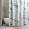 Штора для ванной «WasserKRAFT» Rossel SC-57101 180/200 белая/зелёная, картинка №2