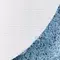 Коврик для ванной «WasserKRAFT» Dill BM-3946 100/60 резина, микрофибра Crystal Blue, картинка №2
