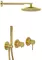 Душевая система «Remer» X-Style X96S02BG брашированное золото, фото №1