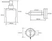 Дозатор для мыла «Bemeta» Graphit 156109102 на стену графит, картинка №2