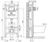 Инсталляция для унитаза «Oli» OLI 120 ECO Sanitarblock pneumatic 879235, картинка №2