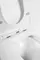 Подвесной унитаз безободковый «Belbagno» Senso-R BB017CHR белый (BB870SC) с сиденьем дюропласт с микролифтом, изображение №4