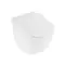 Приставной унитаз безободковый «Belbagno» Sfera-R BB2141CBR белый (BB2034SC) с сиденьем дюропласт с микролифтом, фотография №7