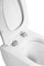 Подвесной унитаз безободковый «Belbagno» Sfera-R BB513CH белый (BB2011SC) с сиденьем дюропласт с микролифтом, изображение №4