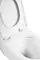 Подвесной унитаз безободковый «Belbagno» Marino BB105CHR белый (BB105SC) с сиденьем дюропласт с микролифтом, фотография №7