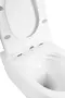 Подвесной унитаз безободковый «Belbagno» Marino BB105CHR белый (BB870SC) с сиденьем дюропласт с микролифтом, фотография №7