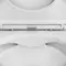 Подвесной унитаз безободковый «Am.Pm» C111700WH белый (C117853WH) с сиденьем дюропласт с микролифтом, фотография №7