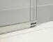 Шторка на ванну стеклянная «Vincea» VSB-1E100CLB прозрачная/чёрная универсальная, картинка №2