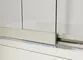 Шторка на ванну стеклянная «Vincea» VSB-1E100CLB прозрачная/чёрная универсальная, фото №5