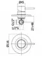 Смеситель для душа «Paffoni» Light LIG011BO белый матовый, картинка №2