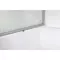 Душевая кабина «Deto» L 710 100/100 средний поддон матовая/белая без крыши с гидромассажем, фотография №7