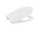 Приставной унитаз «Roca» N-Meridian 7347247000 (78012A200B) белый с сиденьем дюропласт с микролифтом белое, изображение №4