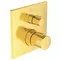 Смеситель для душа «Ideal Standard» Ceratherm C100 A6956A2 с термостатом brushed gold, фото №1