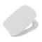 Подвесной унитаз безободковый «Belbagno» Albano BB120CHR белый (BB10150SC) с сиденьем дюропласт с микролифтом, изображение №4