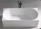 Ванна акриловая «Abber» AB9281 170/75 с каркасом с сифоном белая, картинка №2