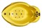 Аэромассажная ванна акриловая «Gemy» G9285 140/90 с каркасом с сифоном жёлтая, фото №1