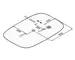 Гидромассажная ванна акриловая «Gemy» G9539 180/120 с каркасом с сифоном белая, изображение №8