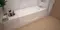 Ванна акриловая «Loranto» Milton 150/70 без опор без сифона белая, фотография №3