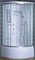 Душевая кабина «Loranto» CS-002 80/80 высокий поддон матовая/матовый хром с гидромассажем, фото №1