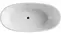 Ванна акриловая «Azario» Leeds 169/85 с каркасом с сифоном белая, фото №1