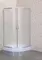 Душевой угол-ограждение «Loranto» Sunway CS-8025S 100/100 четверть круга матовый/сатин с поддоном, картинка №2