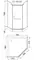 Душевой угол-ограждение «Loranto» Sunway CS-816S В 100/100 многоугольный прозрачный/сатин с поддоном универсальный, фотография №3