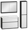 Зеркальный шкаф «Edelform» Constante 100 с подсветкой белый глянец/венге, картинка №6