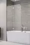 Шторка на ванну стеклянная «Radaway» Torrenta PND II 100/150 прозрачная/хром левая, фото №1