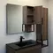 Зеркало с шкафчиком «Comforty» Равенна Лофт 90 без света дуб тёмно-коричневый правое, изображение №4