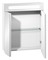 Зеркальный шкаф «Edelform» Glass 60 с подсветкой белый, фотография №3