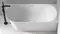 Ванна акриловая «Abber» AB9258-1.7 170/78 с каркасом с сифоном белая правая, картинка №2