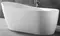 Ванна акриловая «Abber» AB9353-1.3 130/70 с каркасом с сифоном белая, картинка №2