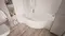 Ванна акриловая «Marka One» Ergonomika 158-175/110 без опор без сифона белая левая, изображение №4