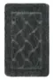 Коврик для ванной «Fixsen» Link FX-5002V 80/50 резина, микрофибра графит, фото №1