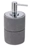 Дозатор для мыла «Fixsen» Nero FX-240-1 на стол серый/хром, фото №1