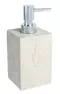 Дозатор для мыла «Fixsen» Sole FX-301-1 на стол бежевый/хром, фото №1