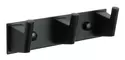 Планка с крючками «Fixsen» Trend FX-97805-3 на стену чёрная матовая, фото №1