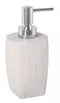 Дозатор для мыла «Fixsen» Balk FX-270-1 на стол светлое дерево/хром, фото №1