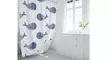 Штора для ванной «Fixsen» Desing Drop FX-1508 180/200 белая/рисунок, картинка №2