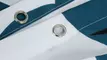 Штора для ванной «Fixsen» Desing Drop FX-1508 180/200 белая/рисунок, изображение №4