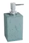 Дозатор для мыла «Fixsen» Gusto FX-300-1 на стол зелёный/хром, фото №1