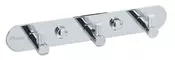 Планка с крючками «Fixsen» Hotel FX-31005-3 на стену хром, фото №1