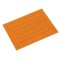 Коврик для ванной «Grampus» Bear GR-5001G 65/45 микрофибра, латекс оранжевый, фото №1