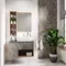 Мебель для ванной подвесная «Grossman» Бруно 80 бетон/веллингтон, картинка №2