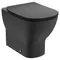 Сиденье для унитаза «Ideal Standard» Tesi T3527V3 дюропласт с микролифтом черное матовое, фотография №3